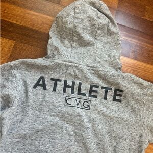 Constantly Varied Gear Gray Cowl Neck Sweater